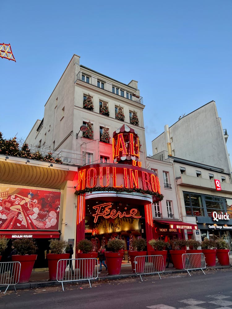 The Moulin Rouge In France