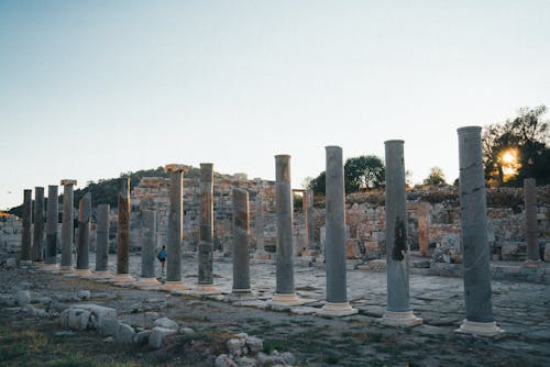 Free Ancient Stony Columns Stock Photo