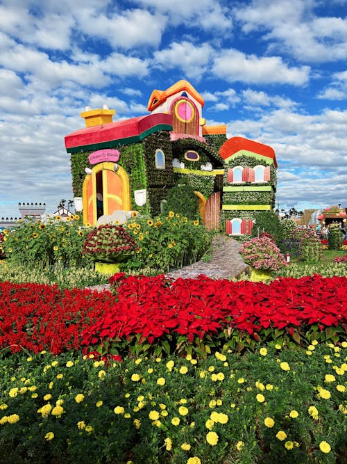 The Manor of Hope on the Taichung International Flower Carpet Festival, Taichung, Taiwan 