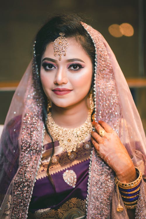 Close-up Photo of a Beautiful Bride 