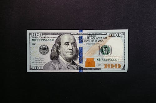 Dollar Banknote on Display