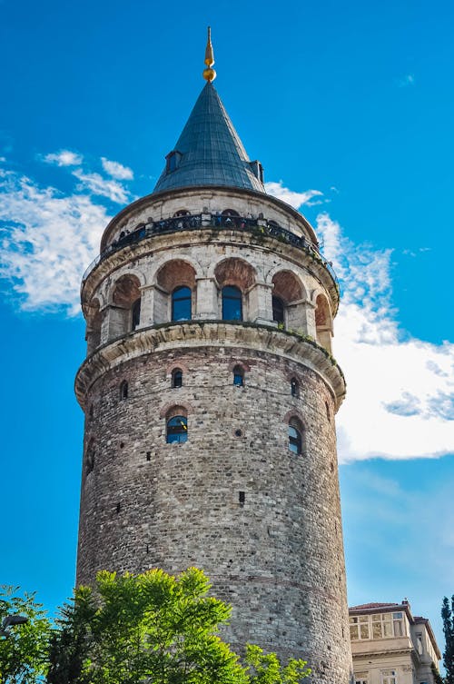 14世紀, イスタンブール, ガラタ塔の無料の写真素材