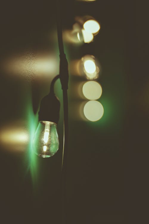 垂直拍摄, 燈光, 燈泡 的 免费素材图片