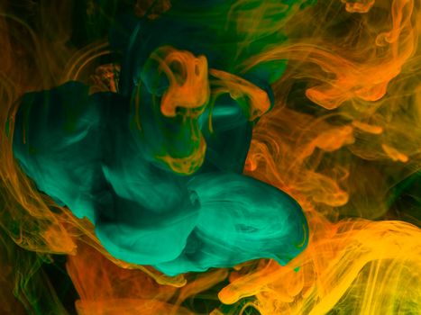 ink in water