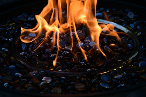 Darmowe zdjęcie z galerii z martwa natura, ogień, ognisko