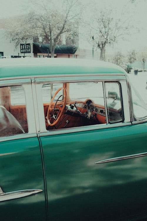 Fotobanka s bezplatnými fotkami na tému automobilový priemysel, classic-car, okno vozidla