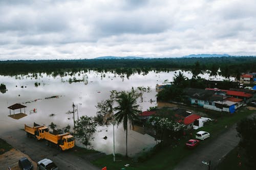 View of a Flooded Area 