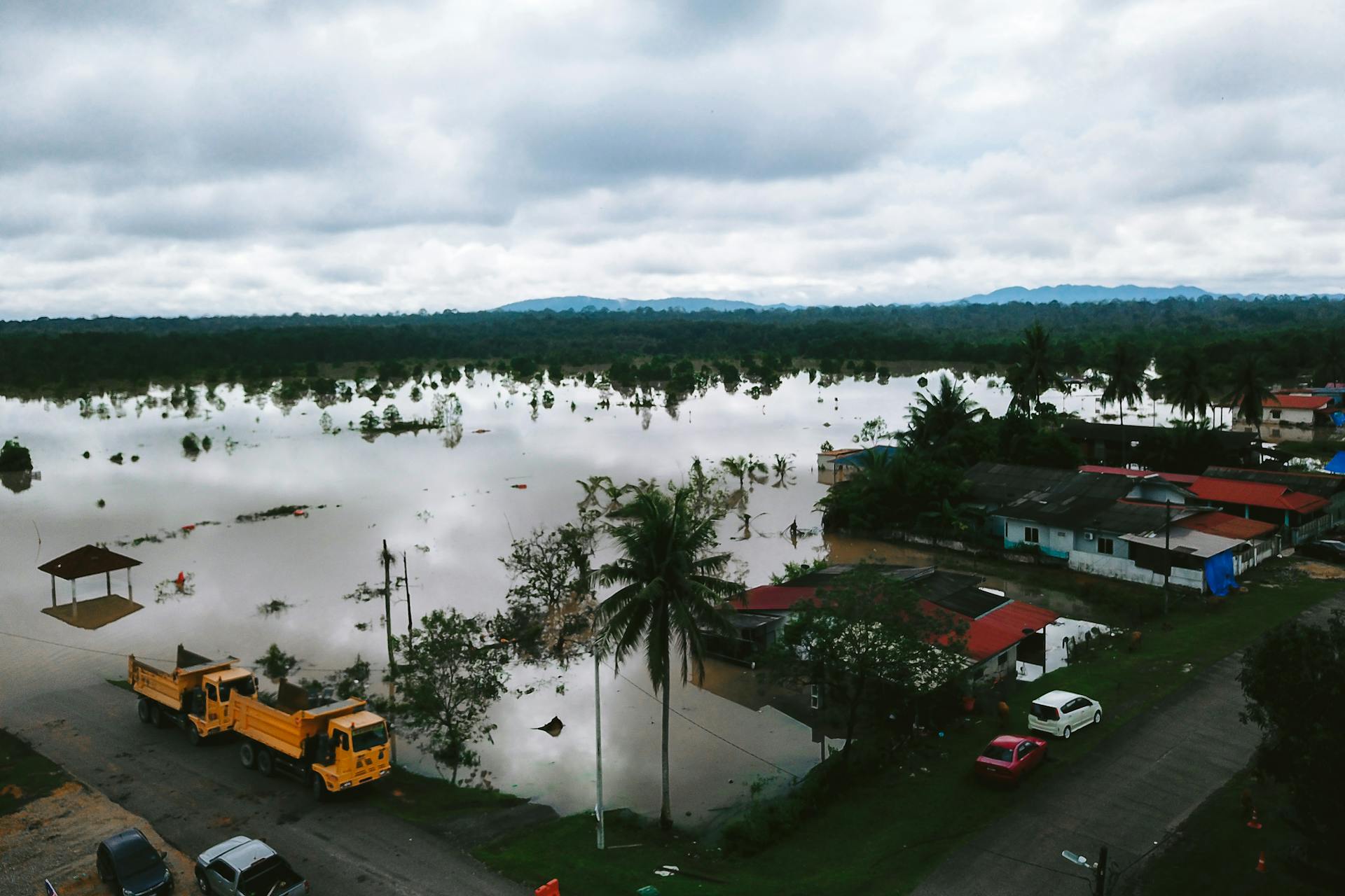 View of a Flooded Area