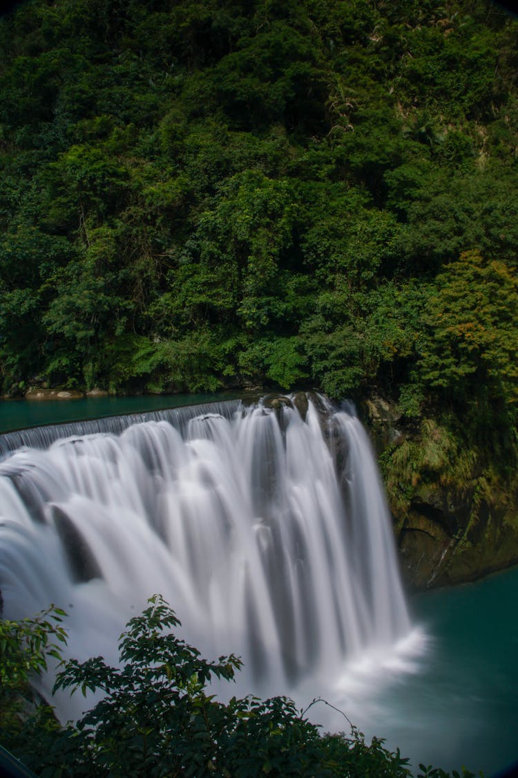 Shifen Waterfall In Taiwan