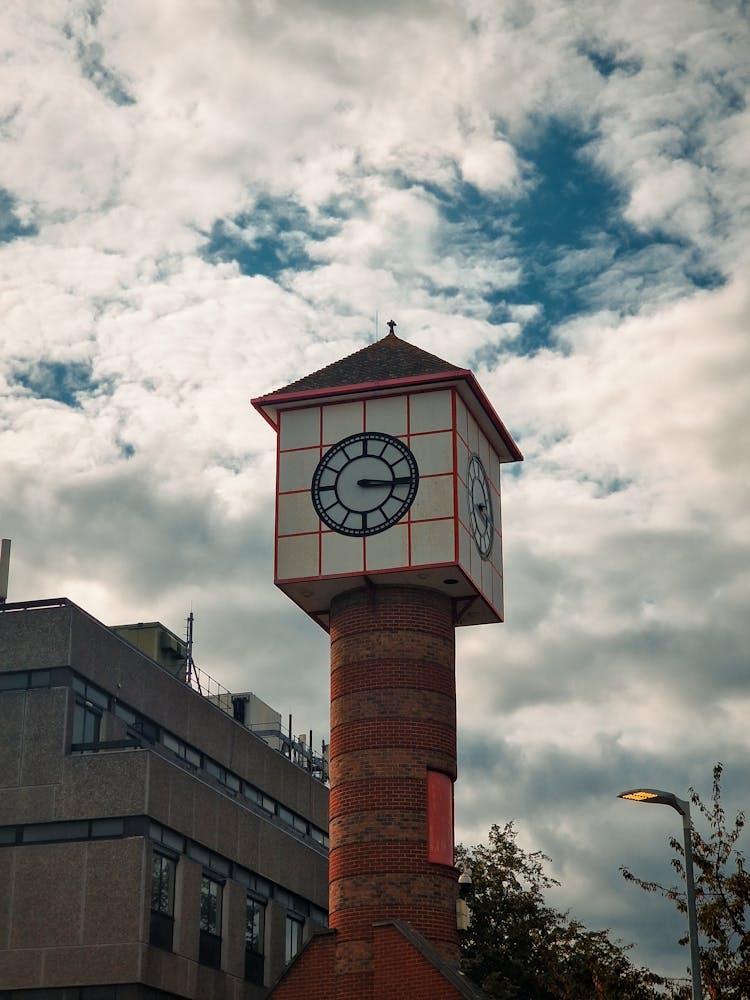 Clouds Over Clock In Town