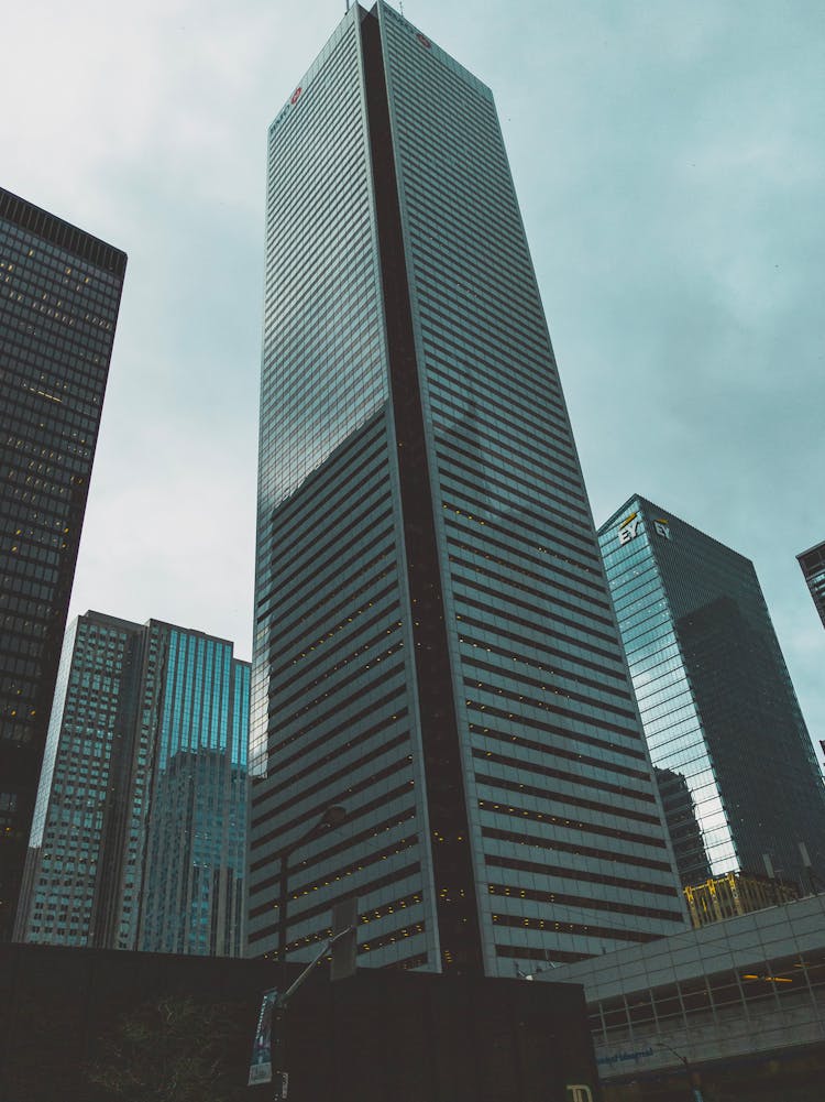 Low Angle Shot Of A First Canadian Place