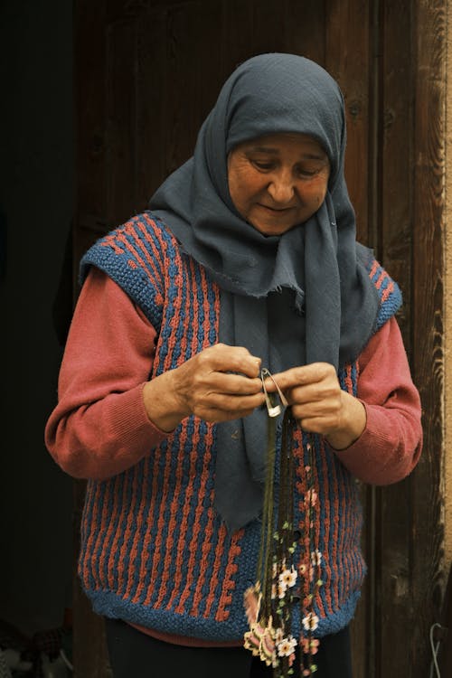 Portrait of Woman in Hijab