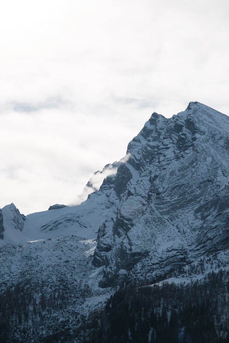 Snowy Mountain Peak