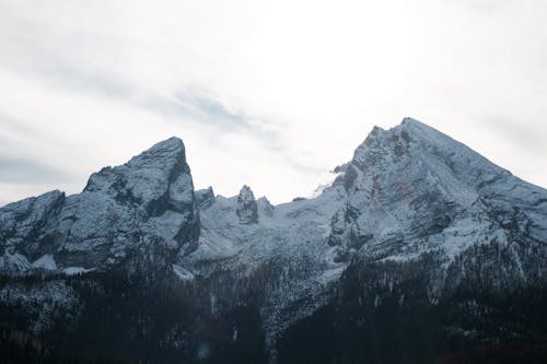 Photo of Snow Covered Rocky Mountain