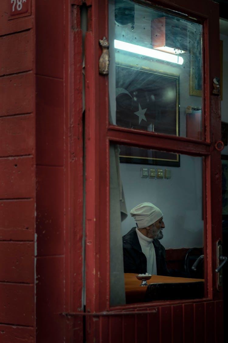 Man In Bar