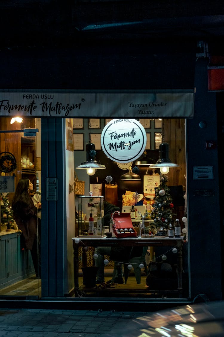 Facade Of A Shop