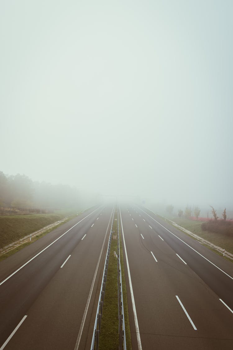 Fog Over Highway