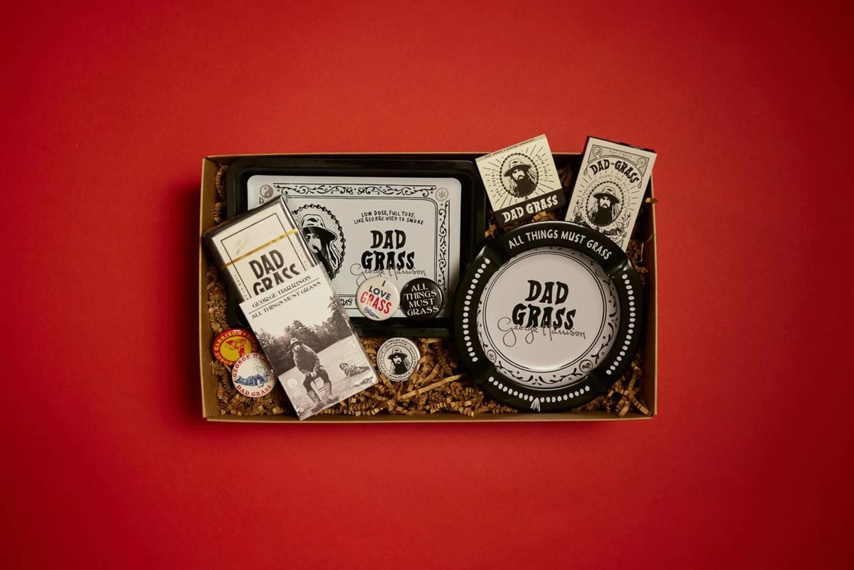Product bundle set showing various complementary items in packaging