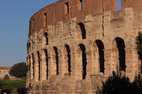 Foto stok gratis arsitektur roman kuno, bersejarah, Colosseum