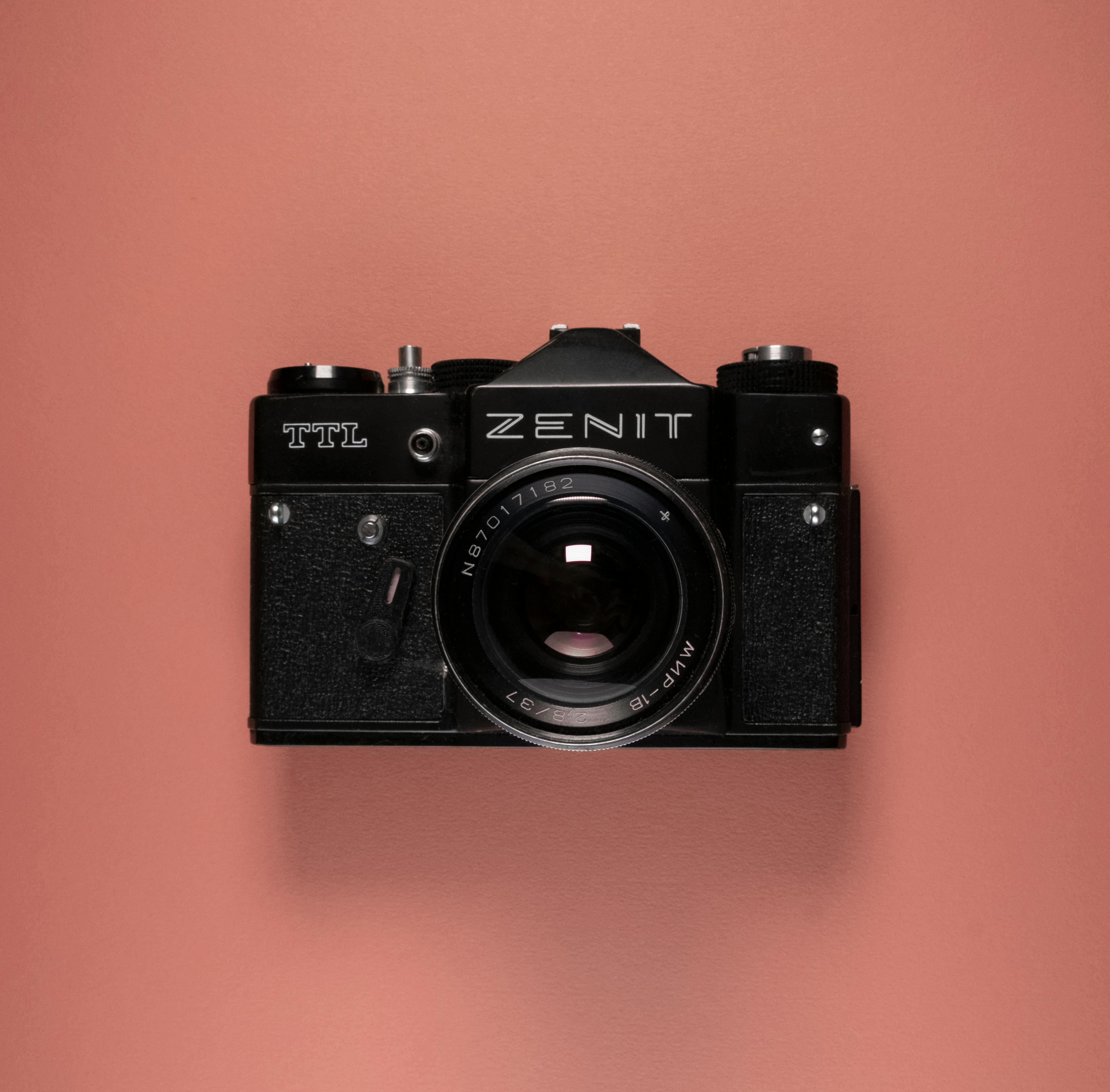 Zenit Analog Vintage Camera · Free Stock Photo