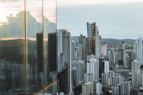 Free Skyscrapers in Downtown Stock Photo