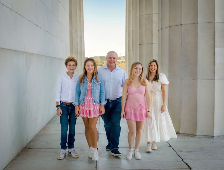 Portrait Of Happy Family