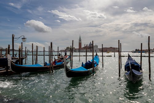 Photos gratuites de gondole, venise