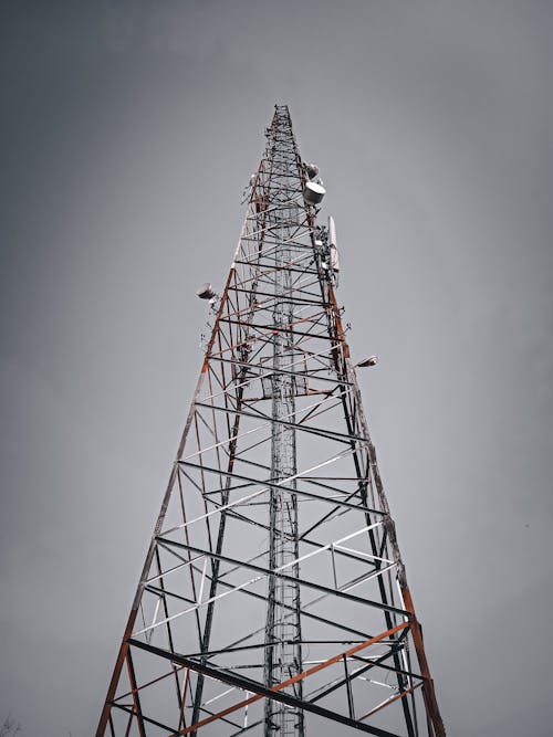 Foto d'estoc gratuïta de antena, connexió, construcció