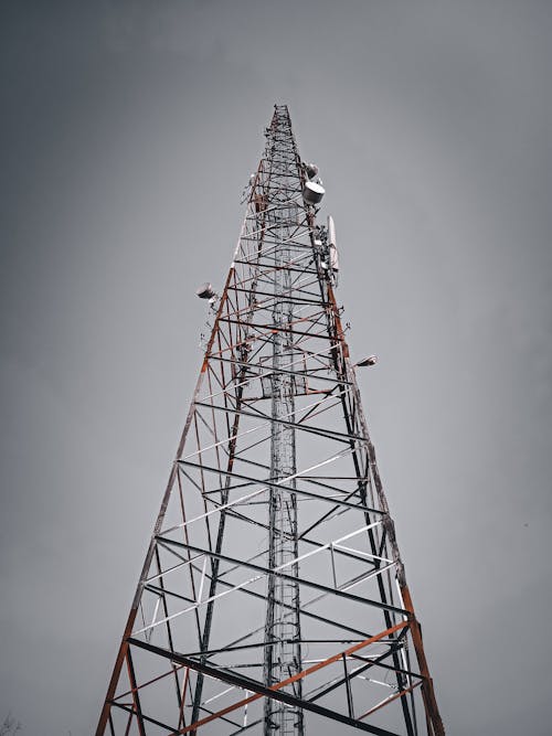 Kostenloses Stock Foto zu antenne, bau, funkturm