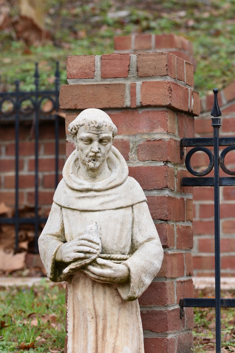 Statue Of Monk