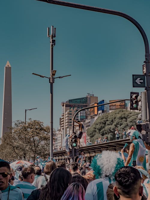 Kostenloses Stock Foto zu argentinien, festival, menge