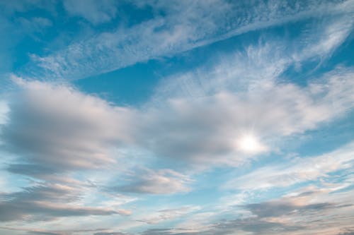 Kostnadsfri bild av blå himmel, clouds, moln