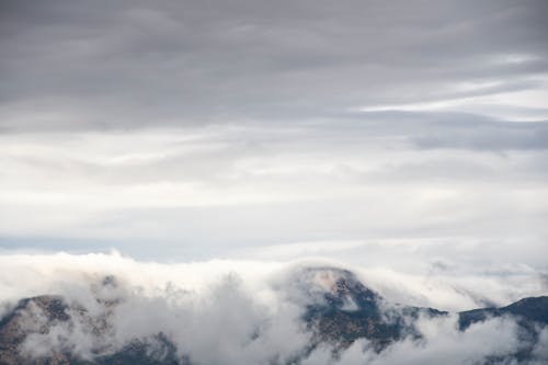 Бесплатное стоковое фото с Аэрофотосъемка, облачное небо, обои 4k