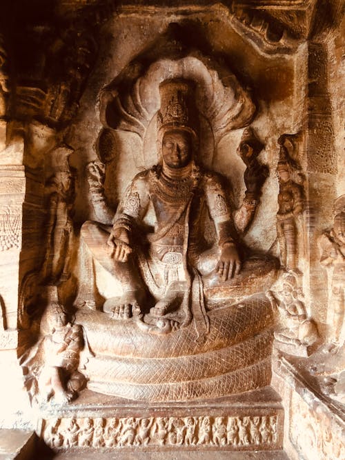 Buddha Sculpture on Wall