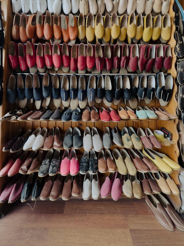 Shoes In A Store 