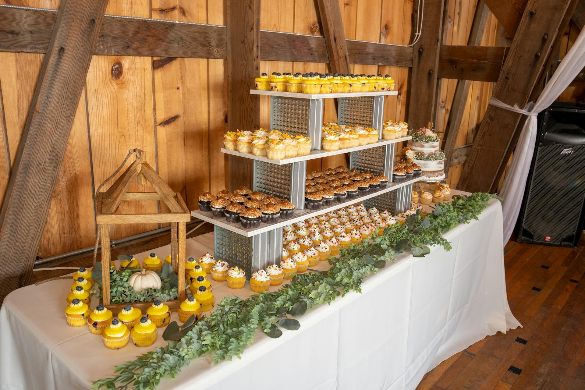 Abundance of Delicious Cupcakes for Halloween Party