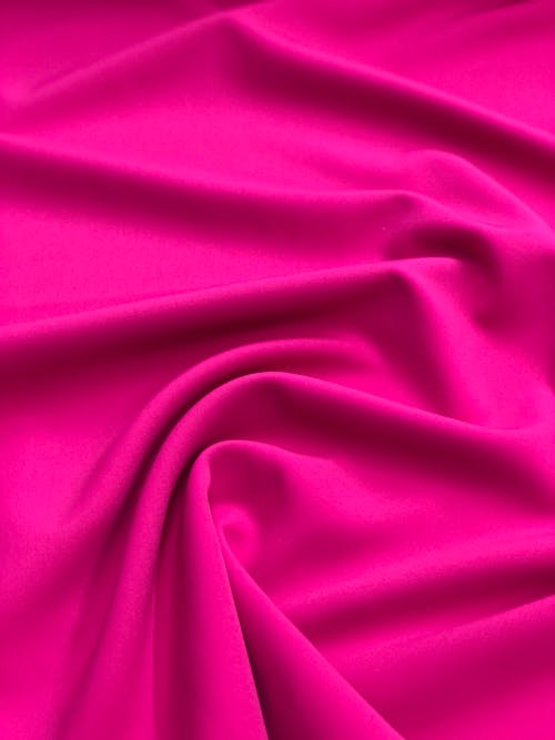 A Close-Up Shot of a Pink Fabric