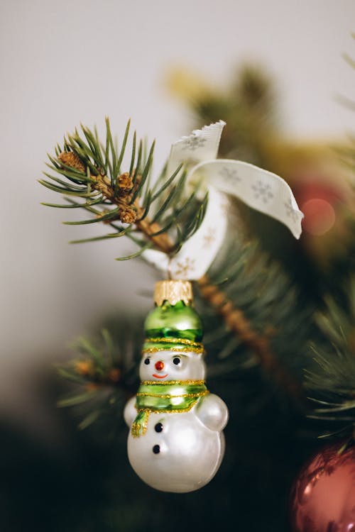 Close Up Photo of a Christmas Ornament
