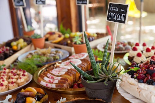 Variety of Food on Tabletop