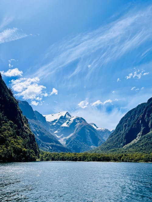 Free Lake in Mountains Stock Photo