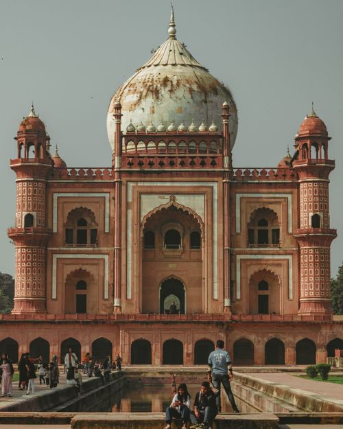 Free Explore the Mughal architecture of Safdarjung Tomb in Delhi, a historical landmark. Stock Photo