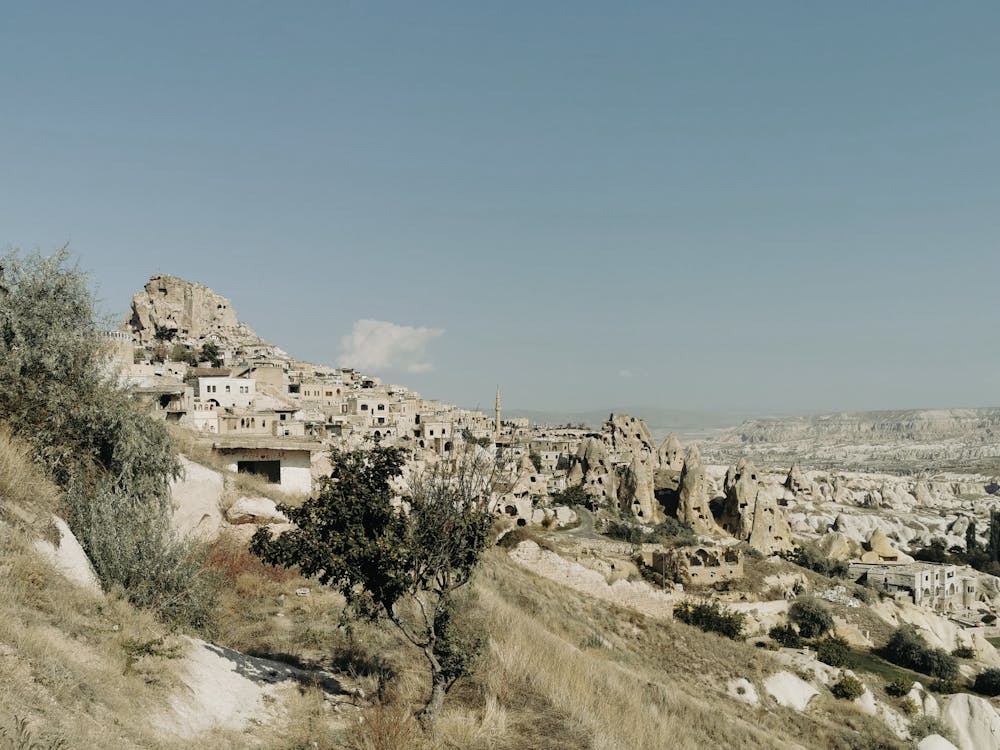Foto stok gratis cappadocia, formasi batuan, gurun pasir