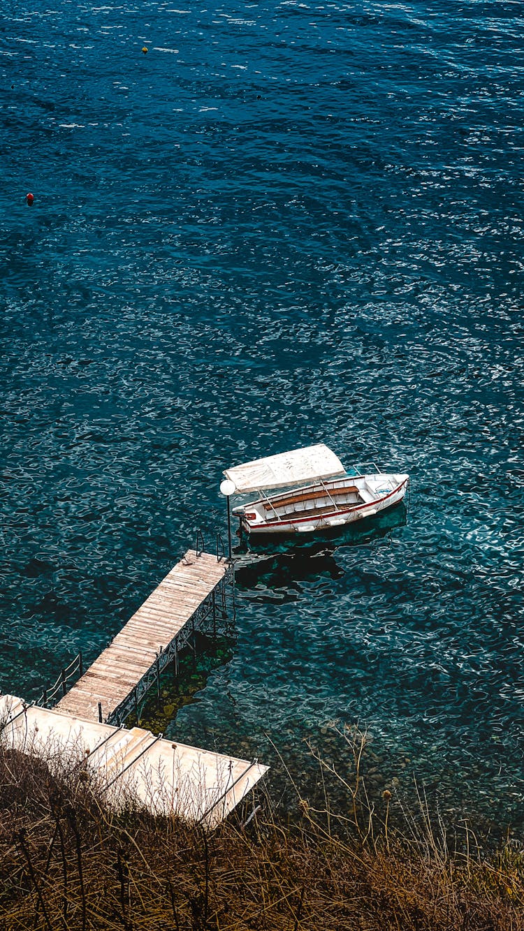 A Boat On Water 