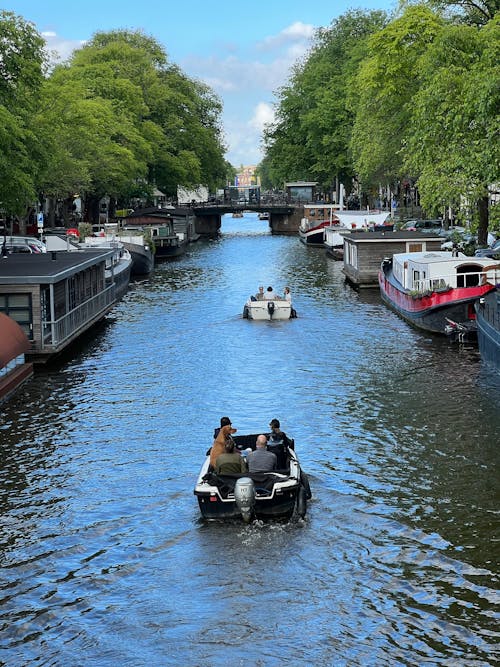 Ảnh lưu trữ miễn phí về amsterdam, bắn dọc, cập cảng