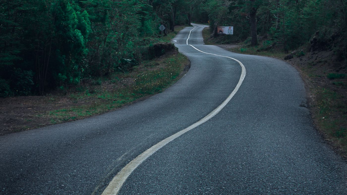 Carretera chilena real, usada como contexto de aprendizaje vial