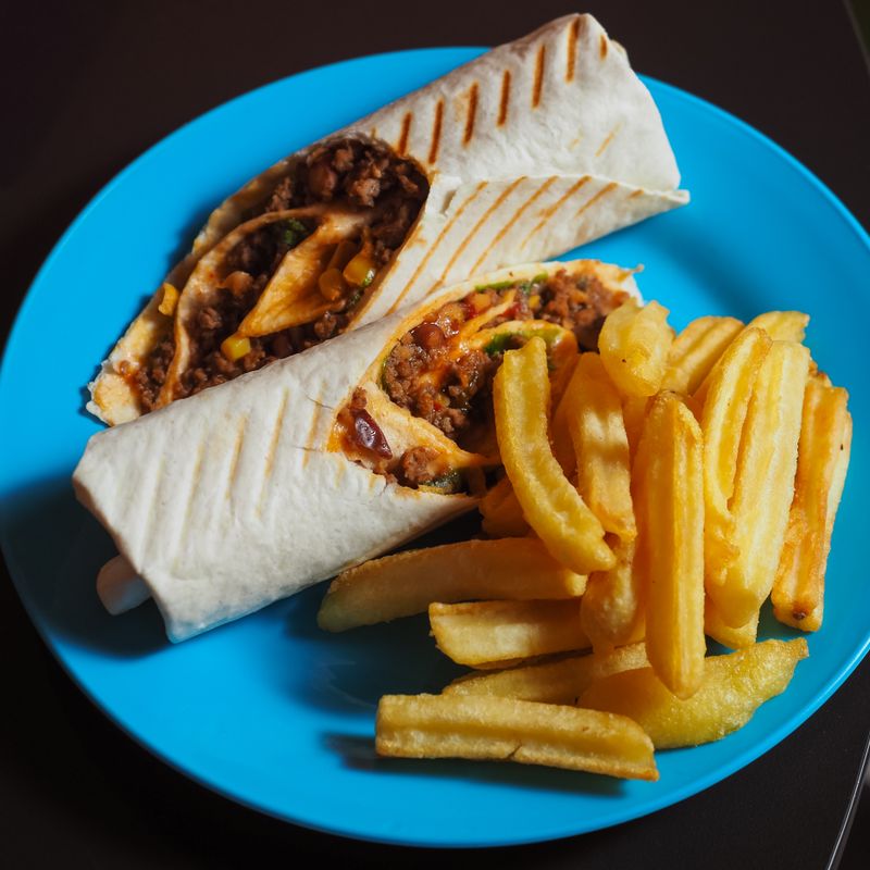 Beef and Bean Burritos