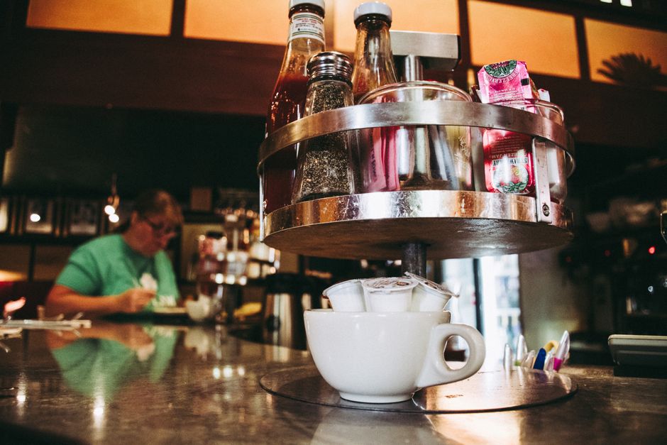 fresh morning coffee cafe