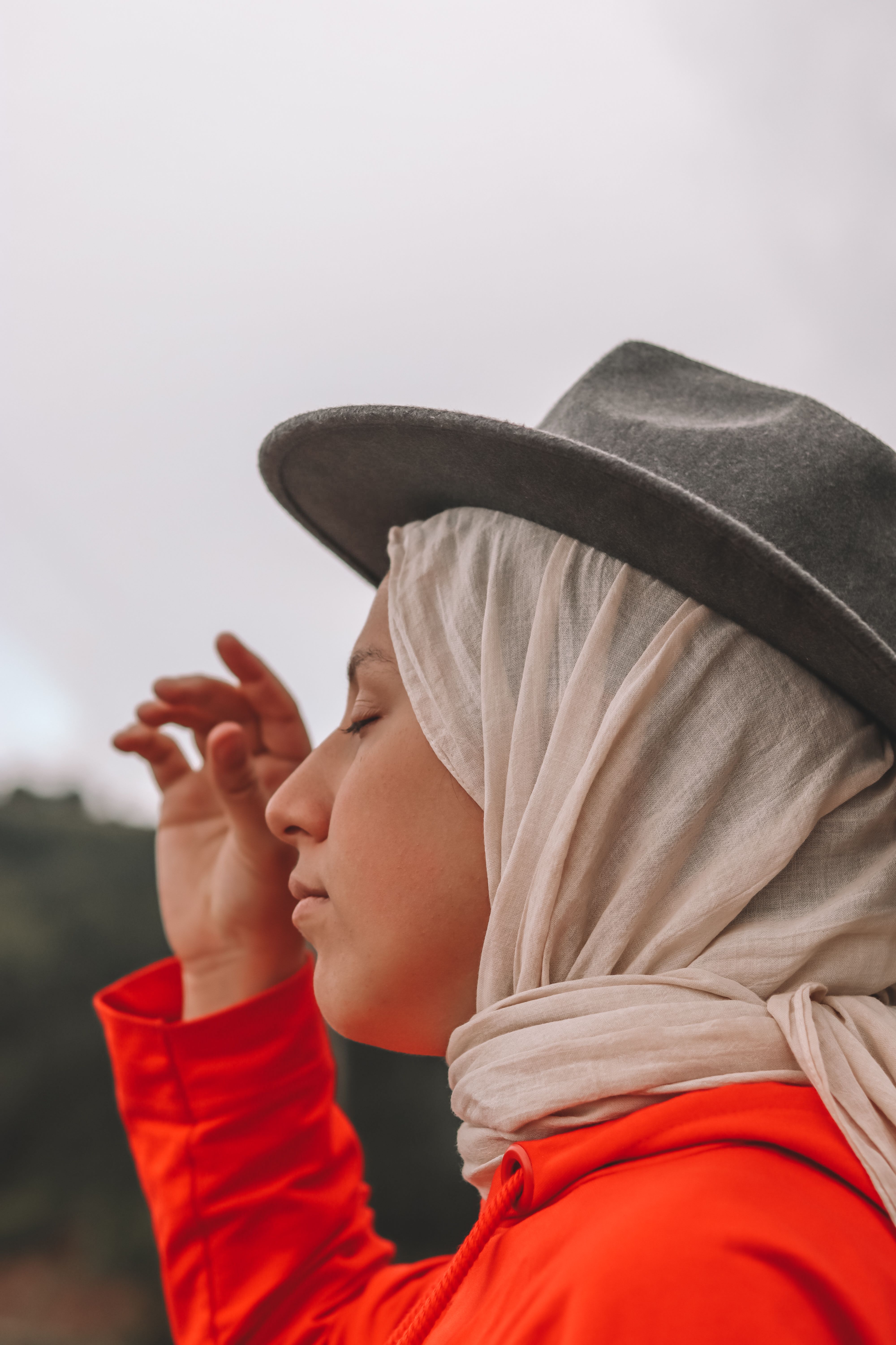 Close Up of a Hijab Woman · Free Stock Photo
