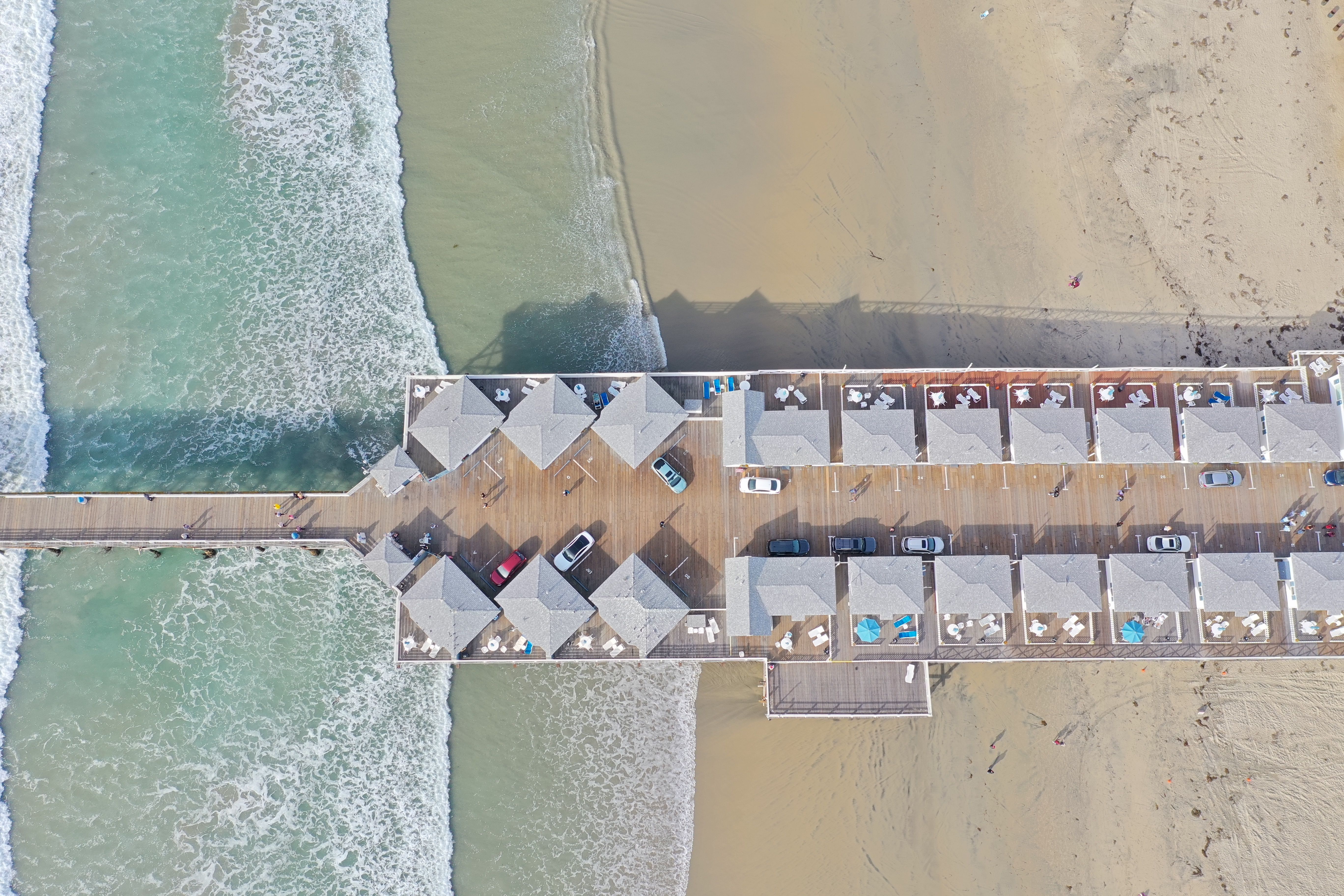 Aerial View of a Pier · Free Stock Photo
