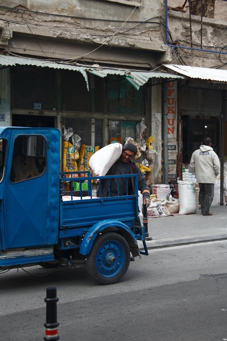 Man Loading Truck